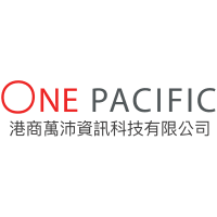 Logo of ONE Pacific 萬沛資訊.