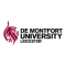 Logo of De Montfort University.
