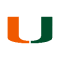 Logo of University of Miami.