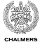 Logo of Chalmers University of Technology.