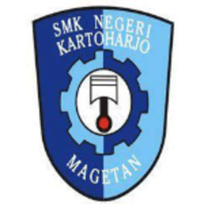 Logo of SMK Negeri Kartoharjo .