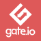 Logo of Gate.io.