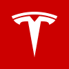 Logo of Tesla.