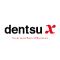 Logo of dentsu X  貝立德股份有限公司.