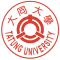 Logo of Tatung University.