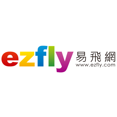 Logo of ezfly 易飛網國際旅行社股份有限公司.