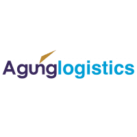 Logo of Agung Logistics.