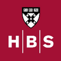 Logo of Harvard Business School.