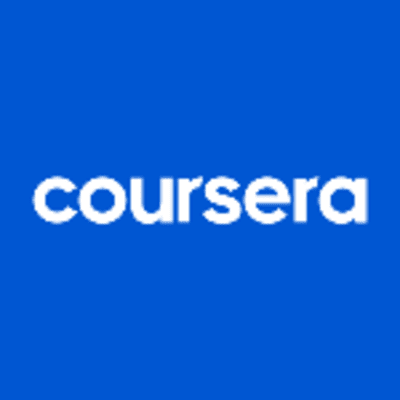 Logo of Coursera.