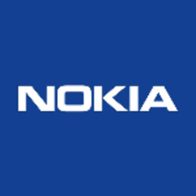 Logo of Nokia.