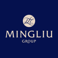 Logo of Mingliu Group 名留集團總部.