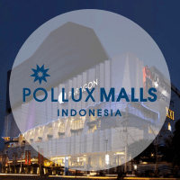 Logo of Pollux Malls Indonesia.