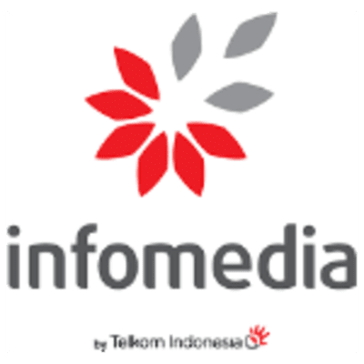 Logo of PT. Infomedia Nusantara by Telkom Indonesia.