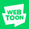 Logo of LINE WEBTOON網路漫畫.
