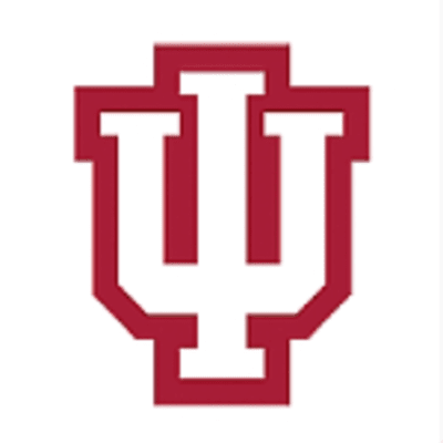 Logo of Indiana University.