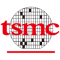 Logo of Taiwan Semiconductor Manufacturing Company, TSMC.