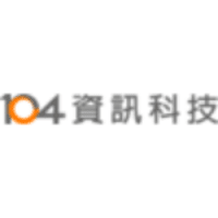 Logo of 104 Corporation.