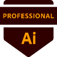 Logo of Adobe.