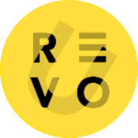 Logo of RevoU.