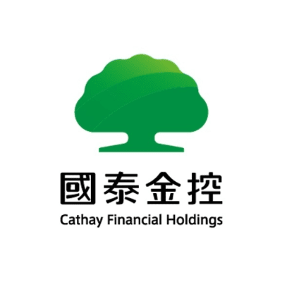 Logo of Cathay Financial Holdings 國泰金控.