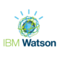 Logo of IBM Watson.