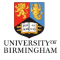 Logo of University of Birmingham.