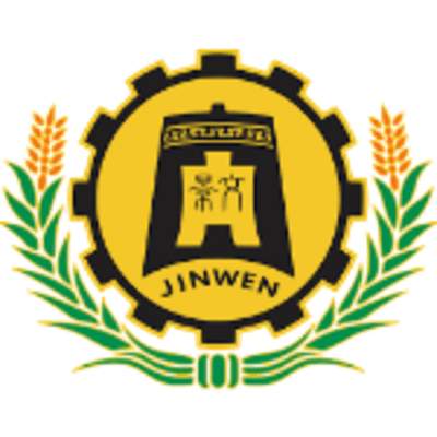 Logo of 景文科技大學（Jinwen University of Science and Technology）.