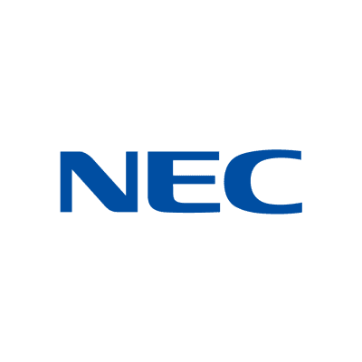 Logo of NEC (台灣恩益禧股份有限公司).