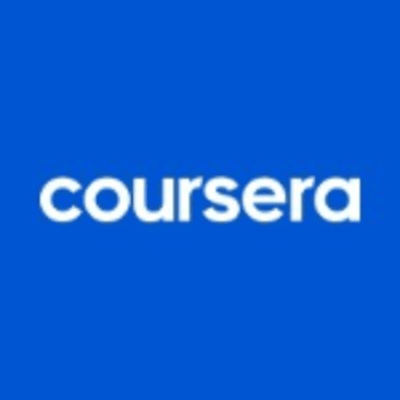 Logo of Coursera (Google).