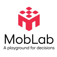 Logo of MobLab美商摹步有限公司台灣分公司.