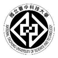 Logo of 國立臺中科技大學National Taichung University of Science and Technology..