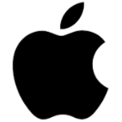 Logo of Apple.