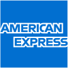 Logo of American Express.