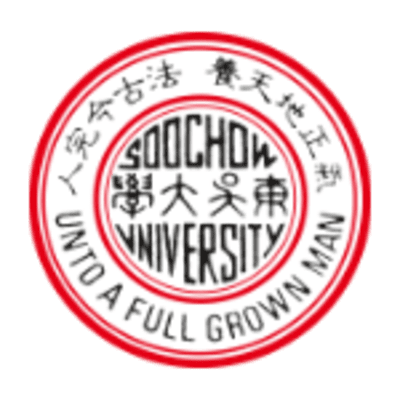 Logo of 東吳大學 Soochow University.
