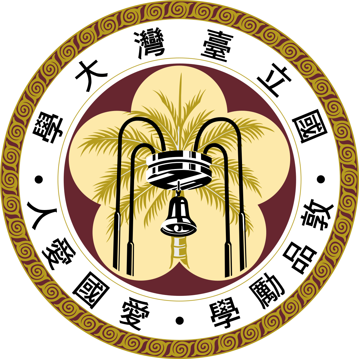 National Taiwan University 國立台灣大學 logo