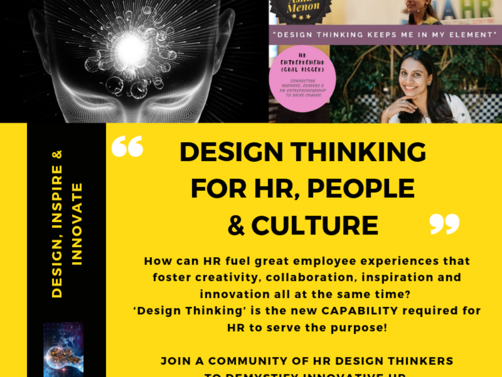 Cover of Design Thinking for HR .