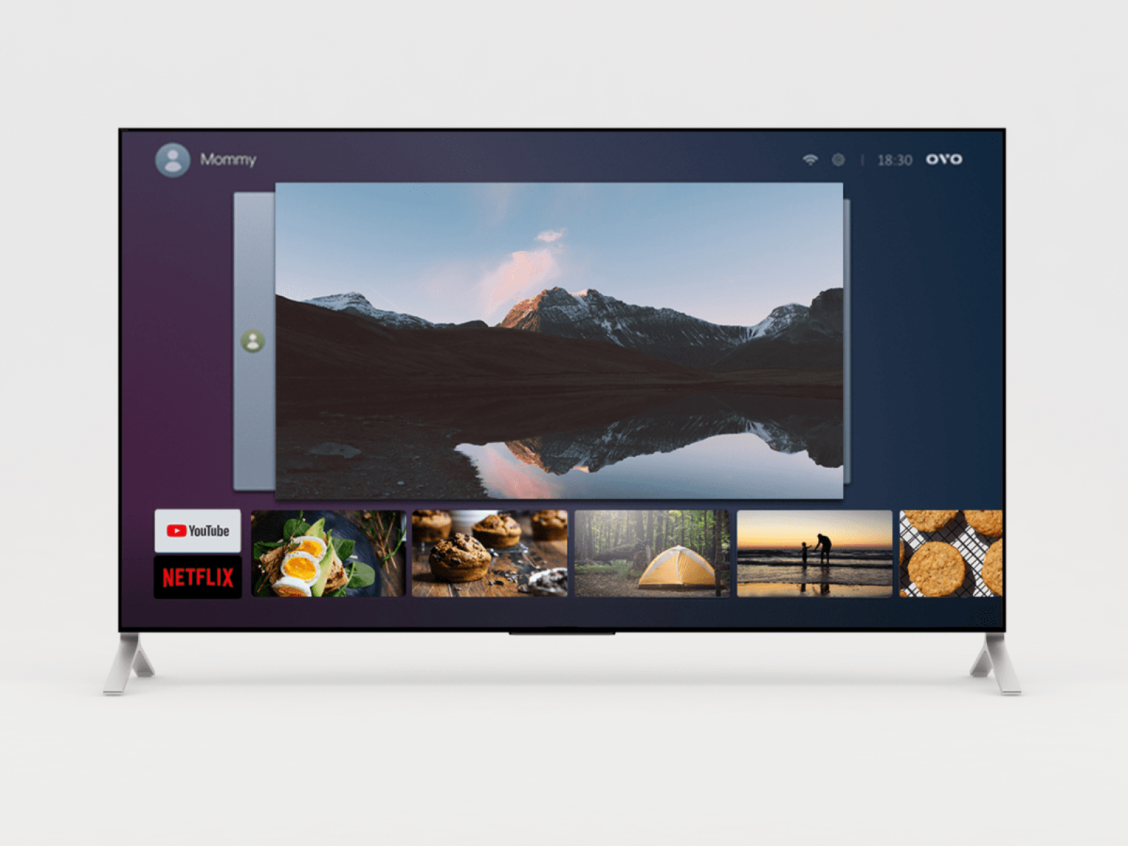 Cover of UI design - TV OS.
