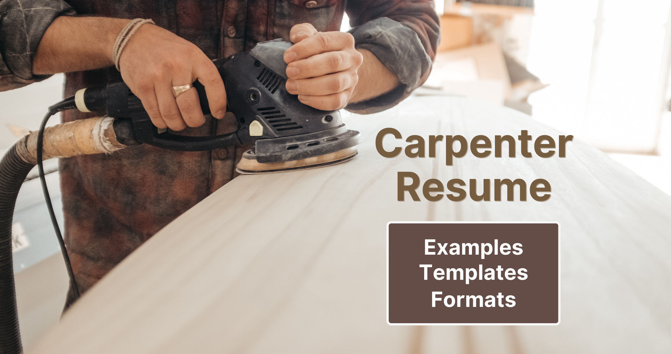 Carpenter Resume Examples Templates Essential Skills Cakeresume