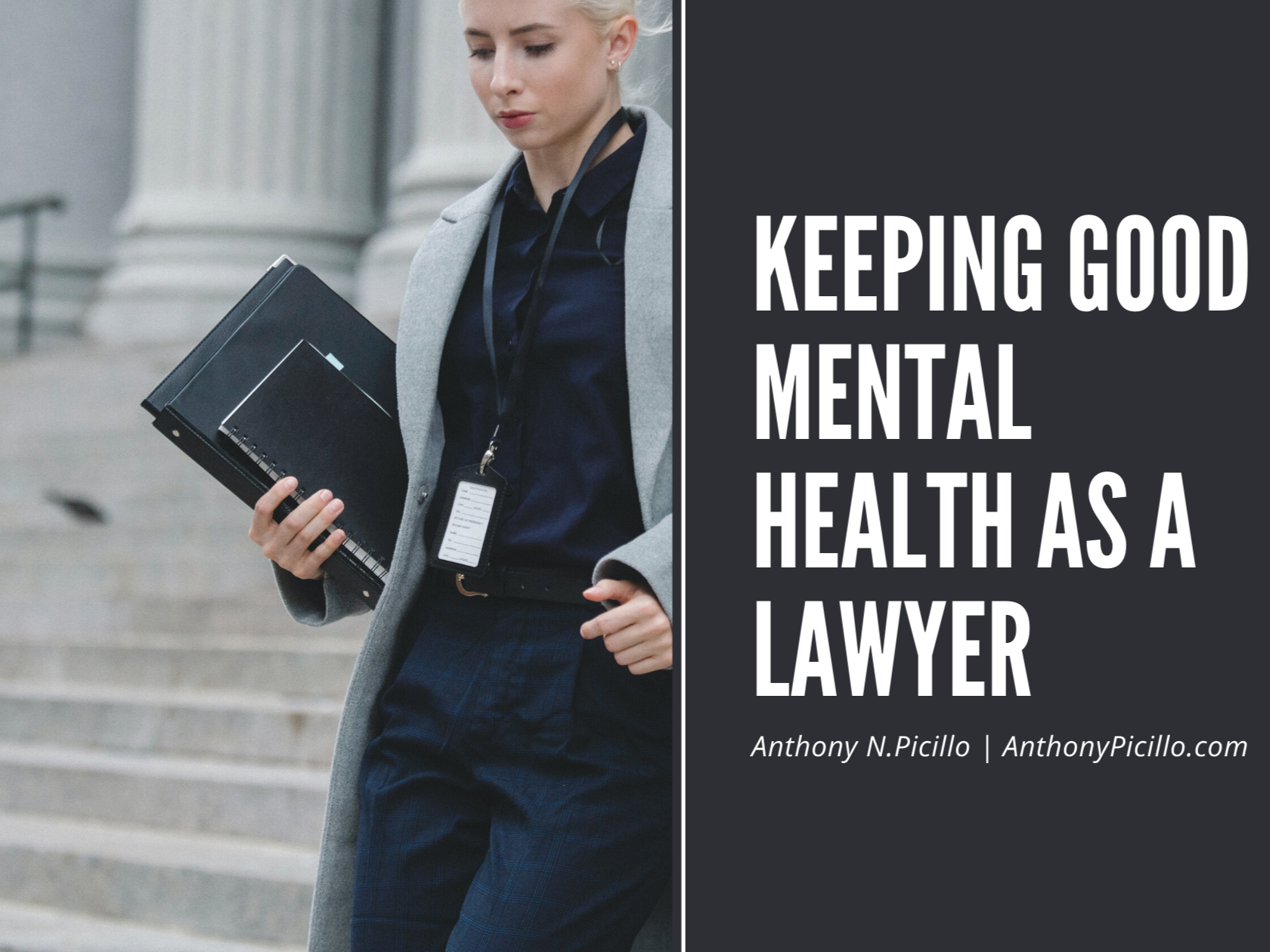 Cover of Keeping Good Mental Health as a Lawyer.