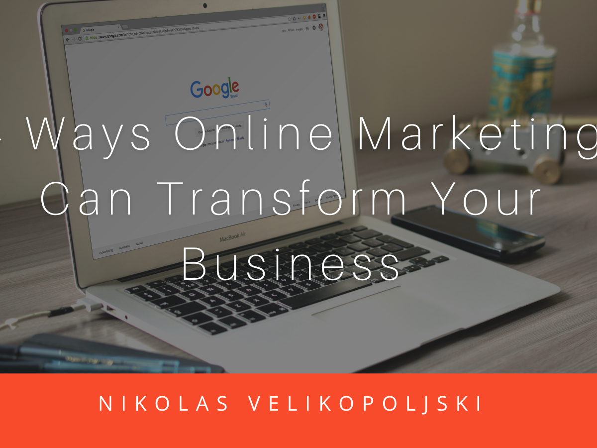 Cover of How Online Marketing Can Transform Your Business.