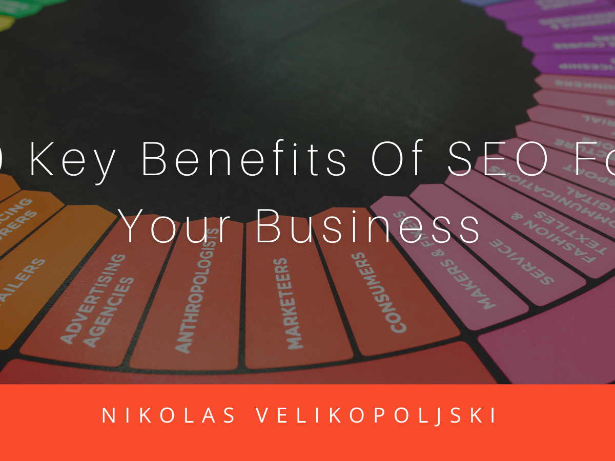 Cover of 10 Key Benefits of SEO for Your Business.