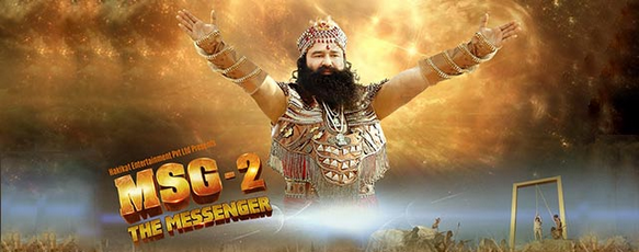 Cover of MSG The Messenger Full Movie Download 720p Kickass.