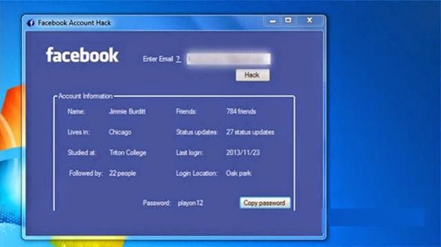 Cover of Facebook Hacker Pro 1.8 Free Download phofild.