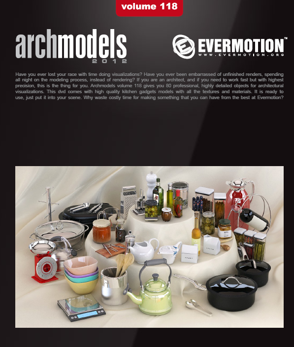 Cover of Evermotion Archmodels Vol 118 [Updated].