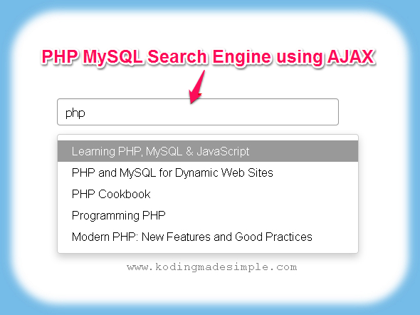 Cover of Advanced Search Form With Php And Mysql Download P.