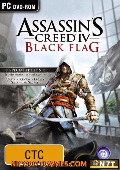 Cover of Assassin's Creed IV Black Flag Gold Edition-RELOAD.