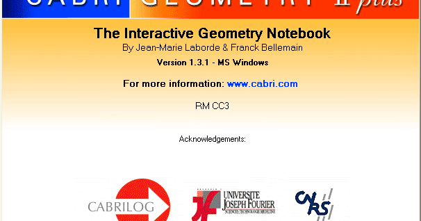Cover of Portable Cabri Geometry II Plus 1.4.3.307 fausosy.