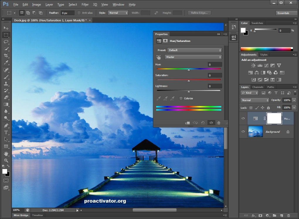 Cover of Adobe Photoshop 2021 (Version 22.1.0).