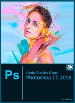 Cover of Adobe Photoshop CC 2018 Version 19 (Product Key An.