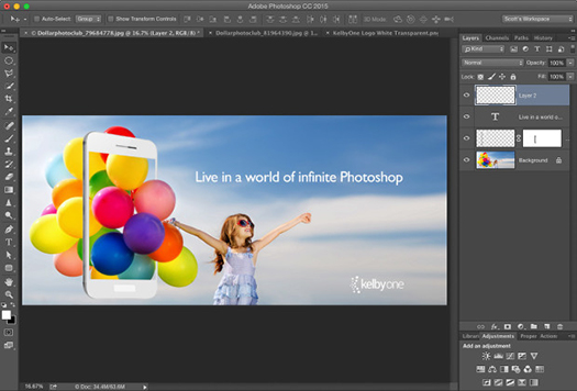 Cover of Adobe Photoshop CC 2015 Version 18.